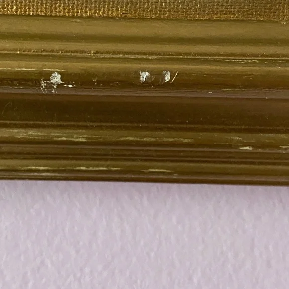 Lighthouse Beach Oil Painting MCM Oil on Canvas 1960s Retro Seagulls N Siebel - Picture 13 of 15